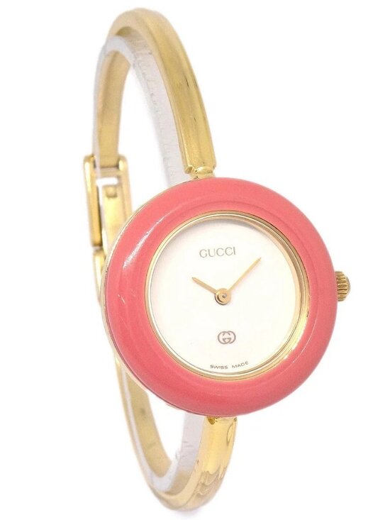 Gucci 11/12 Change Bezel Chameleon Quartz Watch SS 196546 main image 9